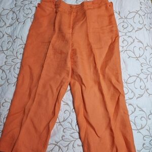 Talbots Women's Orange Capris